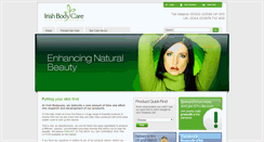 Desktop Screenshot of irishbodycare.com